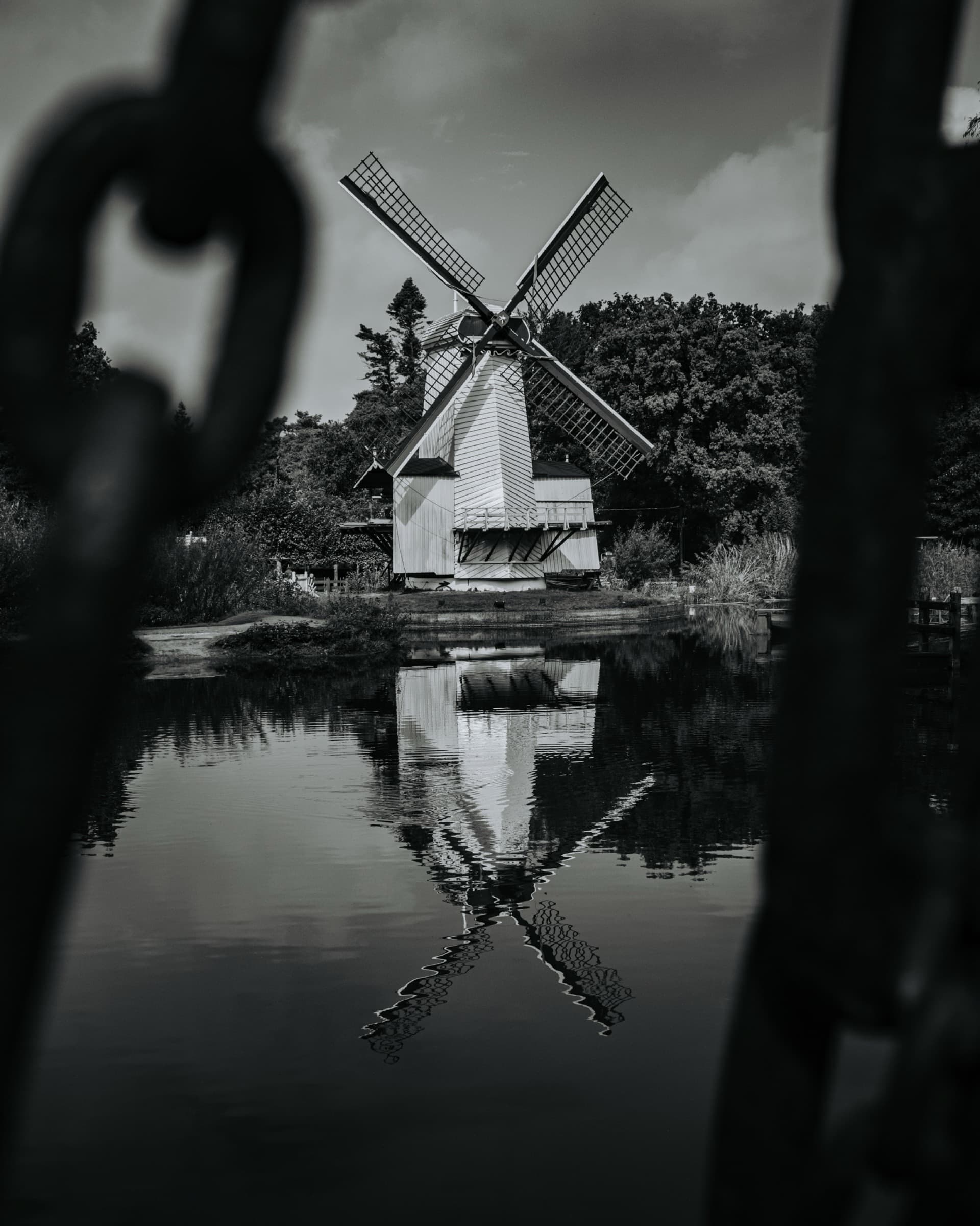 Landschap in natuurlijk licht