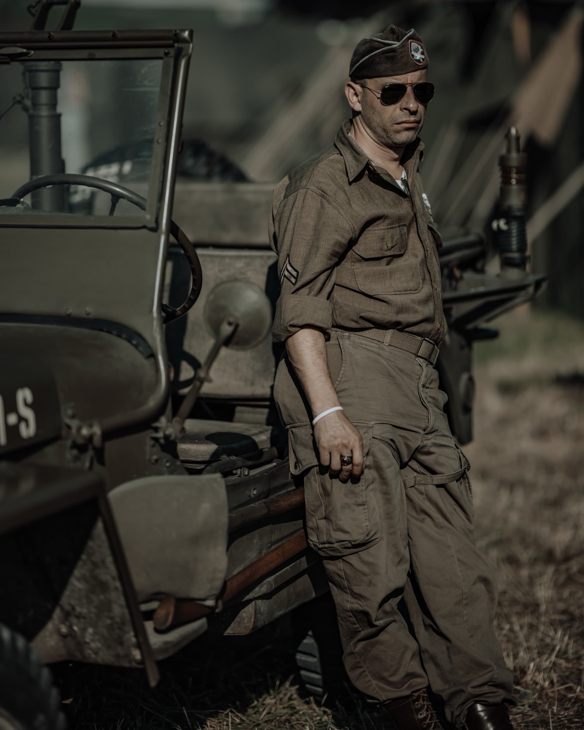 Portret met focus op blik