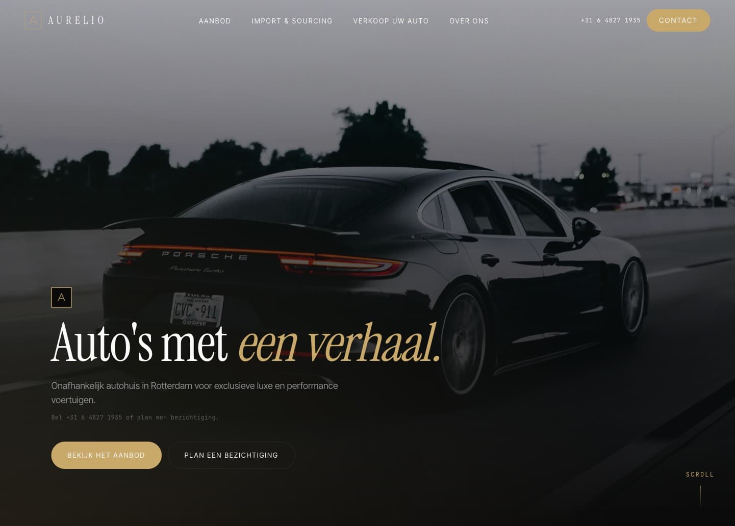 Screenshot van Aurelio Automotive