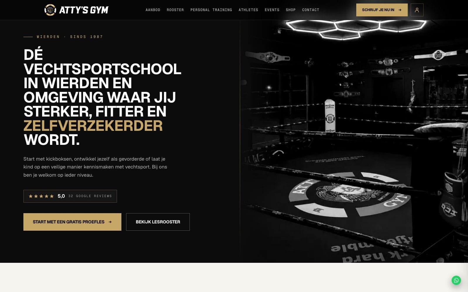Screenshot van Atty's Gym