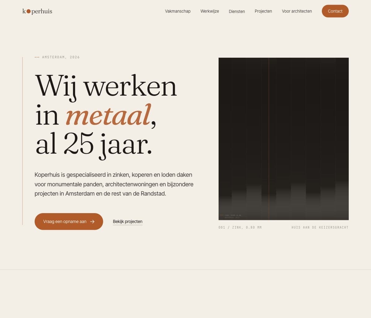 Screenshot van Koperhuis