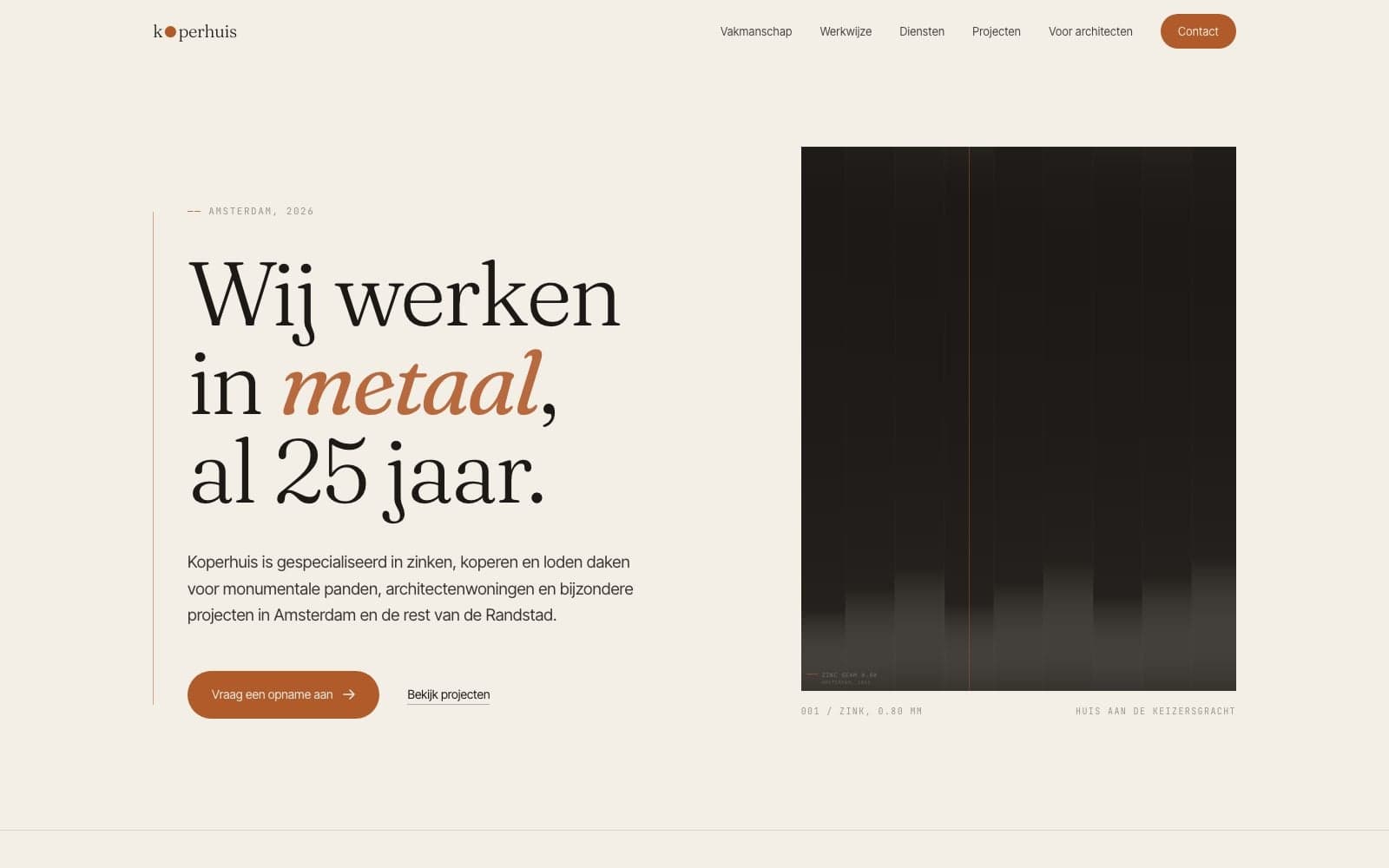 Screenshot van Koperhuis