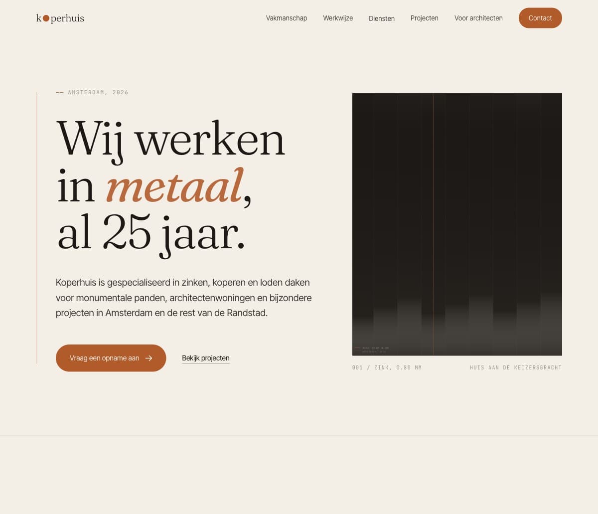 Screenshot van Koperhuis
