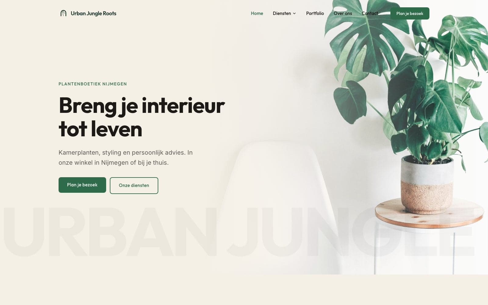 Screenshot van Urban Jungle Roots